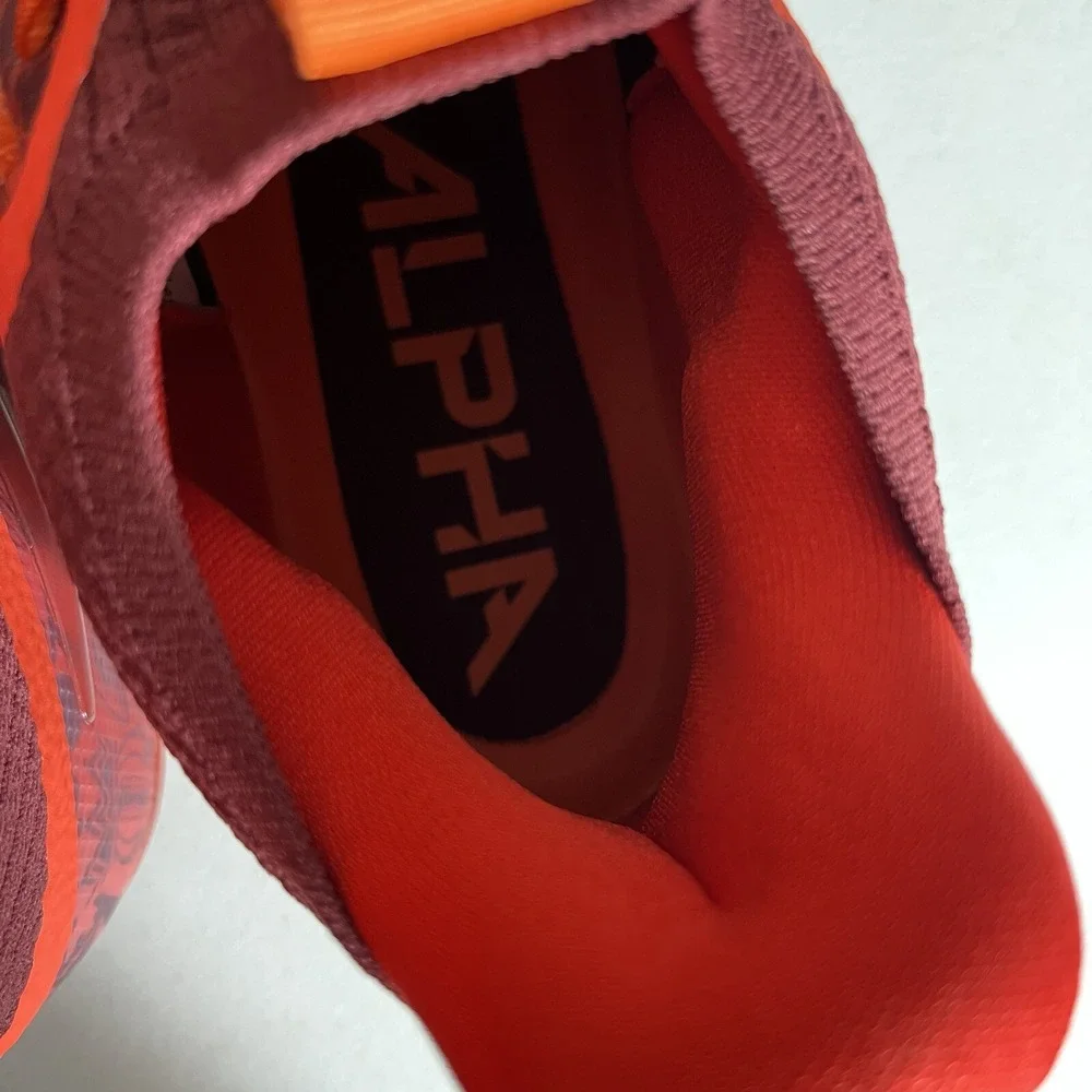 Nike Football Cleats Men Size 9 Alpha Menace 4 Elite‎ NRG Red Orange FQ4046-600